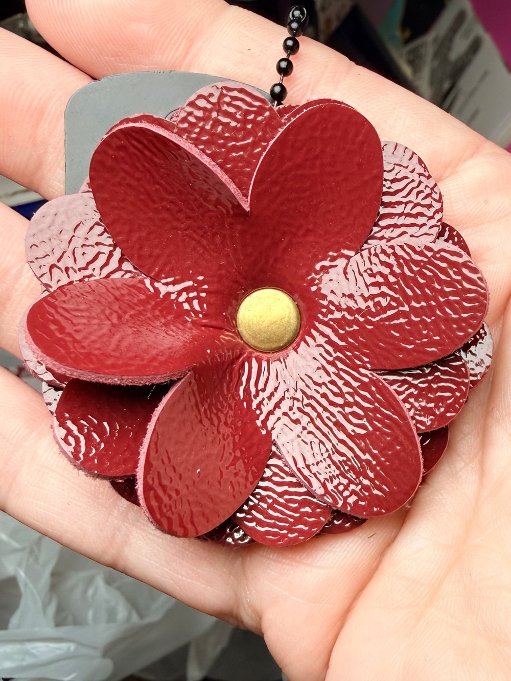 Handmade Floral Charm - Picture 2 of 2